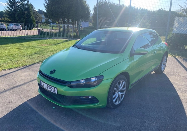 Volkswagen Scirocco cena 28000 przebieg: 187000, rok produkcji 2009 z Stargard małe 56